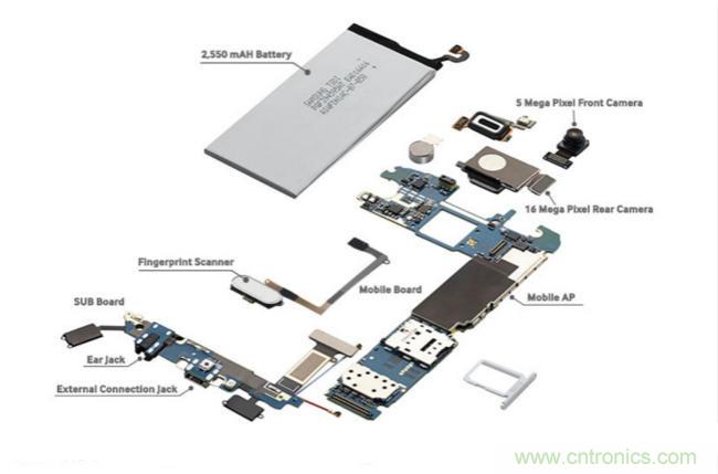 拆解三星Galaxy S6/S6 Edge，網(wǎng)友大呼“有料”！