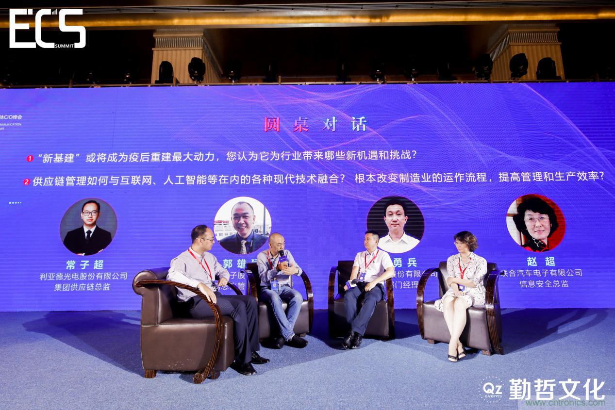 【ECS 2020】第二屆中國(guó)電子通信與半導(dǎo)體CIO峰會(huì)圓滿(mǎn)落幕！