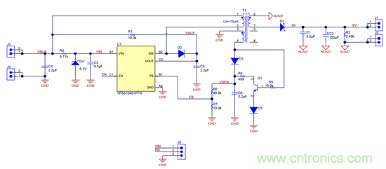 寬輸入電壓、高效率、5V&250mA輸出反激變流器設(shè)計(jì)