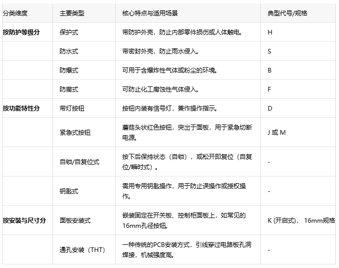 工程師視角:一文掌握按鈕開關(guān)的選型與應(yīng)用 工程師視角:一文掌握按鈕開關(guān)的選型與應(yīng)用