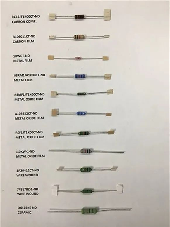 對照一下，你了解幾種電阻？
