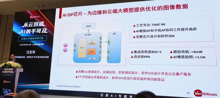 芯原汪志偉：芯原IP、平臺(tái)、軟件整套解決方案，助力AIGC算力進(jìn)一步升級(jí)