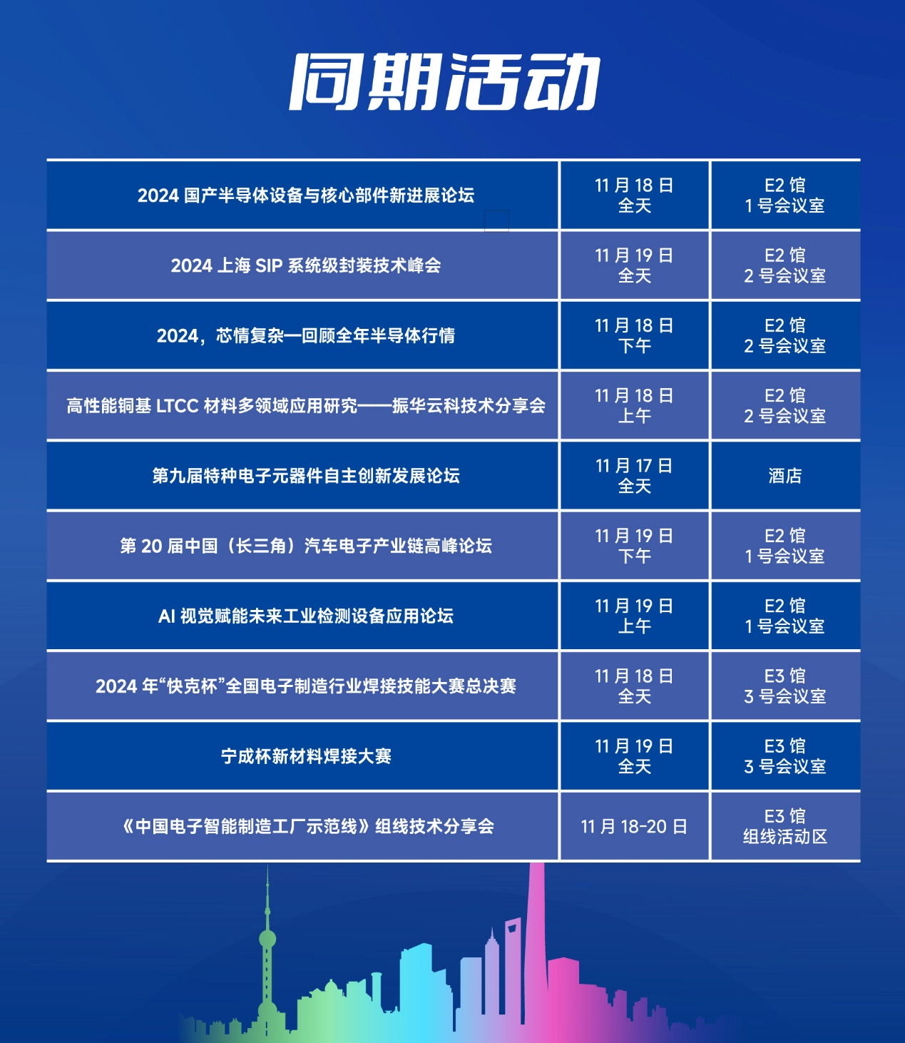 第104屆中國電子展精彩內(nèi)容搶先看，11月上海與您相約！