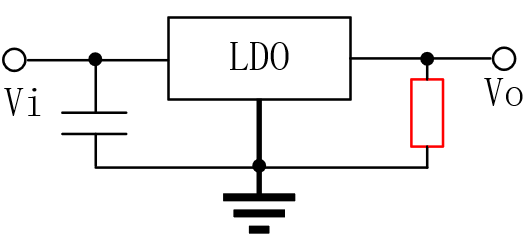 LDO輸出為什么并聯(lián)接地電阻？